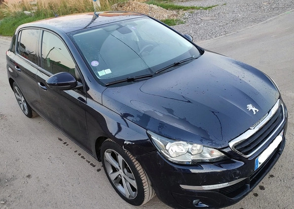 Peugeot 308 cena 21700 przebieg: 212995, rok produkcji 2014 z Czerwieńsk małe 352